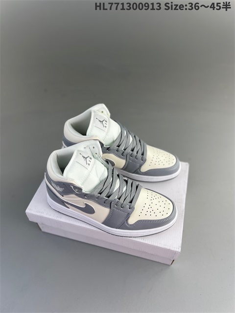 women air jordan 1 shoes H 2023-10-26-166